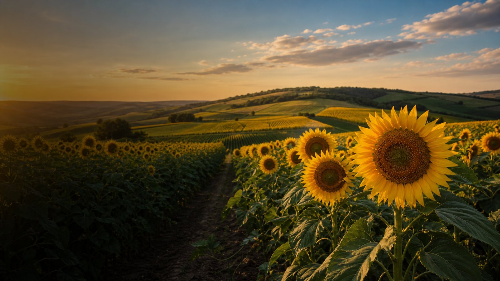 Floarea-soarelui in Moldova